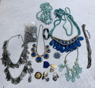 Large Assortment Of Costume Jewelry