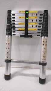 9&frac12;' Collapsed Aluminum Telescoping Ladder