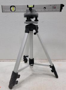 ProGrade XL Laser Level, with Telescoping Aluminum Tripod & Mount + Case (1) Measuring Stick