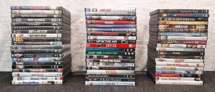 Collection Of (60) Assorted DVD Movies