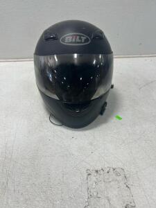 (1) Bilt Black motorcycle<br/>Helmet