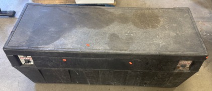 (1) Plastic Tool Storage Unit W/ Assorted Tools In It