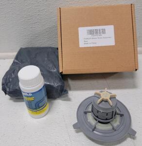 (1) 524922P Dishwasher Motor Rotor (1) 4-pack Wild Tornado Sink and Drain Cleaner