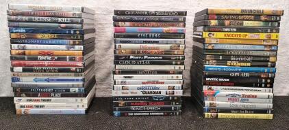 Collection Of (60) Assorted DVD Movies