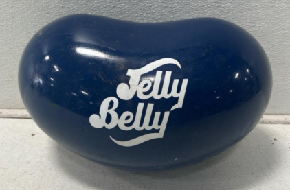 (1) 20&rdquo;x 6&rdquo; Dark blue Jelly Belly Hanging Store Decoration