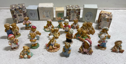 Large Assortment Of Cherished Teddies Collectables