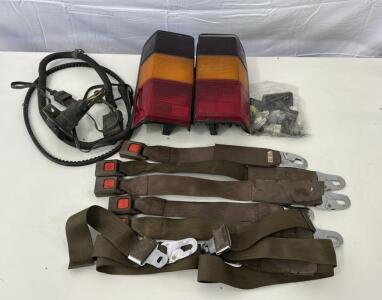 (1)Toyota IKI7212L & IKI7212R Taillights (7)Seatbelt Faseners (1)7 Way Plug Harness & More