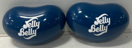 (1) 20&rdquo;x 6&rdquo; Blue Jelly Belly Hanging Store Decoration