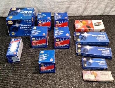 Collection Of Assorted Automotive Bulbs