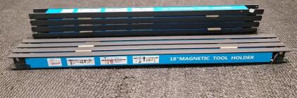 (1) Pack Of (8) 18" Magnetic Tool Holder Strips