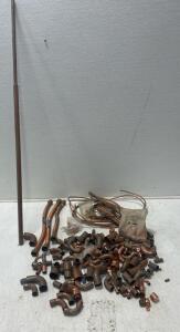 (1) Box of Female Iron Pipe, Copper Tee and more.