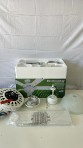 (1)Beachcomber 52in White Ceiling Fan With Light