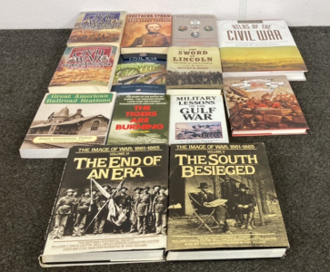 (13) Civil War/Military Books