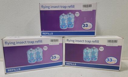 (3) 33-count Flying Insect Trap Refill