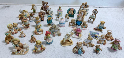 Large Assortment Of Various Cherished Teddies - Boxes Not Included
