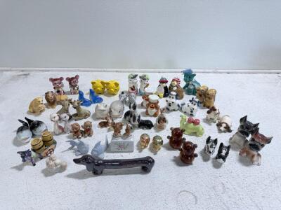 Large Assortment Of Salt & Pepper Shakers