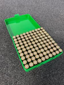 (100) Rnds Of 44 REM Mag 240 Gr. In Green Case