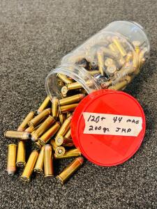 (120+ Rnds) Of 44 Mag 200 Gr. JHP