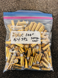 (100+ Rnds) Of .44 SPL 200 Gr. Cast Ammunition