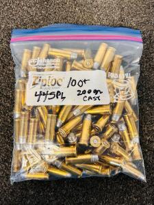 (100+ Rnds) Of .44 SPL 200 Gr. Cast Ammunition