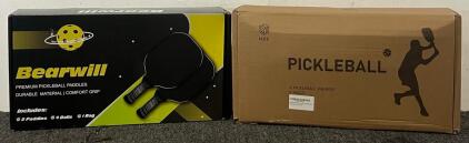 Pickleball Sets &mdash; 6 Pickleball Paddles & 12 Balls