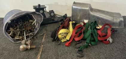 Auto Parts & Tools Including Aluminum Oil Pan For Small Block Chevrolet Engines, Transmission Jack Adapter, Tie Downs, Hardware & More