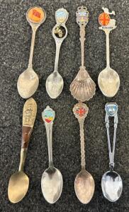 (31) Collectible Mini Spoons From All Around The World