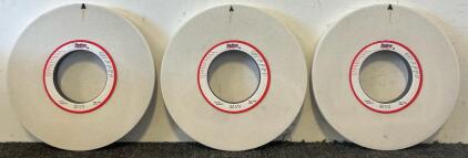 (3) Radiac Surface Grinding Wheels, 10&rdquo;x1&rdquo;x1.5&rdquo;