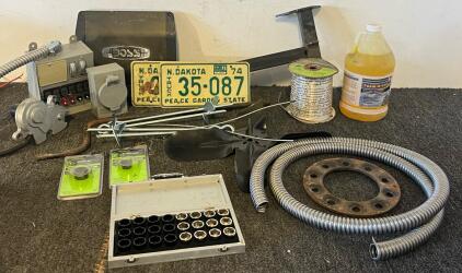 Trailer Hitch Receiver, BOSS Audio Systems CER1700M Chaos Erupt Series Monoblock Power Amplifier, Ground Anchors & More
