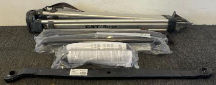 Koch Industries 7/8 in. Black Category 1 Right Hand / Left Hand Forged Lift Arm, CST/berger Heavy-Duty Aluminum Tripod, (2) 24&rdquo; Grab Bars & (2) 12&rdquo; Grab Bars