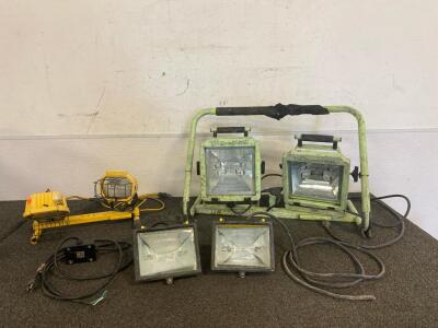 (4) Worksite Lights (All Work Except 2 Seperate)