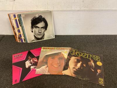 Vinyls Including Elvis, The Doors, Shaun Cassidy And More