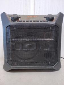 ION Sport Indoor/Outdoor Rechargeable Bluetooth Speakers With Radio and Bass Boost 13"X13"X8"