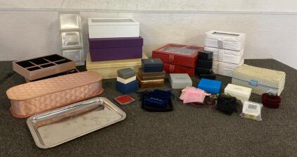 Jewelry Boxes, Rings Boxes, Bags And More