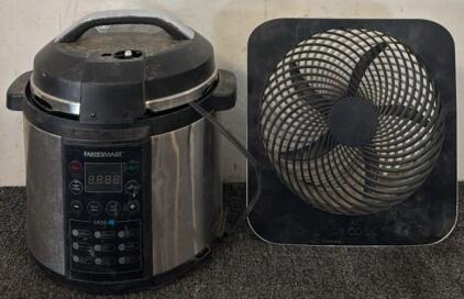 Farberware Programmable Digital Pressure Cooker & O2 Cool Fan
