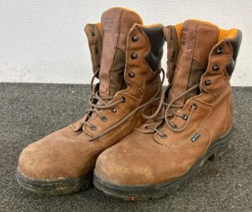 (1) Pair Of Timberland Pro Work Boots Steel Toe Size 15 In Men&rsquo;s