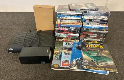 DVDS Including Internahip, The Other Woman, Bourne Legacy, Phone Chargers, And More