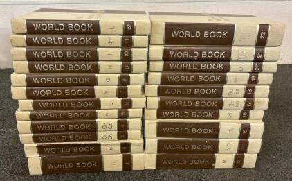 (22) Full Set Of The World Book Encyclopedia