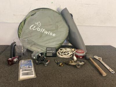 Wolfwise Pop Up Privacy Tent, Tools And More!