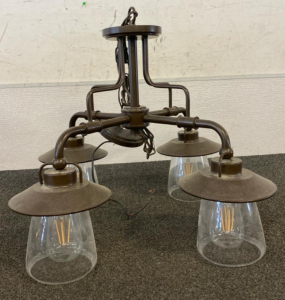(4) Chandelier Light Fixture