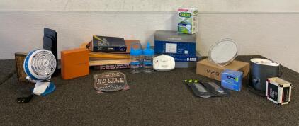Southworth Paper And Envelopes, Louis Vuitton Wallet, Book Ends, Carbon Monoxide Alarm, (2) Pairs Caterpy Shoelaces, Small Fan (Works) Denture Cleaners And More