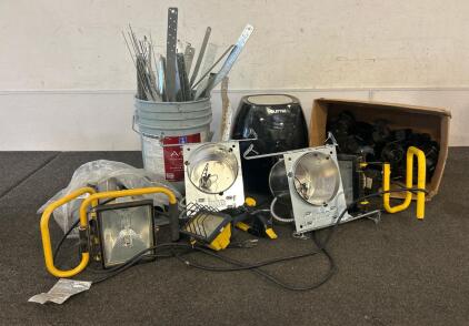 (1) Gourmia Air Fryer, Simpson Strong-Tie Hurricane Ties, Pipe, And More