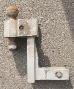 Adjustable Trailer Hitch Ball Mount, 2" Ball, 2" Receiver, Multi-Hole Adjustment