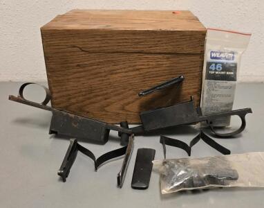 Vintage Rifle Reciever Parts
