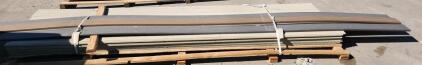HardiePlank Fiber Cement Siding, Beige/Gray, 12 ft Length, Serial: 7.7.5.x