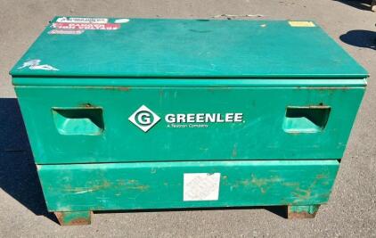Greenlee Jobsite Storage Box, Model 2448, Steel, 48"x24"x24" Stuffed full of Goodies..