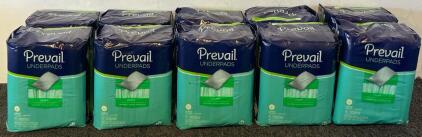 (10) Pcs 15 Count Prevail Underpads (Large)