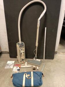 Electrolux Carpet And Floor Power Nozzle Vacuum With Attachments and (3)New Filters and User Manual and Carrying Case