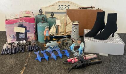 Home Decor, Cafe Cappuccino Machine, Hair Straighteners, Kitchenware, Women&rsquo;s Heels (5) & More