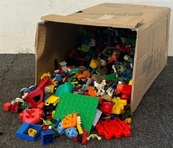 Large Box Of Mixed Legos & Other Toys
